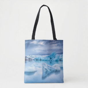 Eis und Schnee Jokulsarlon Lagoon, Island Tasche