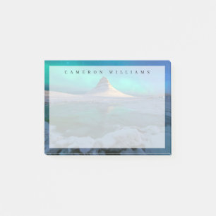 Eis und Schnee Kirkjufell Mountain, Island Post-it Klebezettel