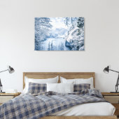 Eis und Schnee | Königssee, Deutschland Leinwanddruck (Insitu (Schlafzimmer))