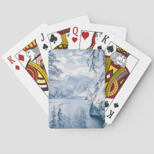Eis und Schnee Königssee, Deutschland Spielkarten