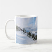 Eis und Schnee | Kratersee Oregon Kaffeetasse (Links)