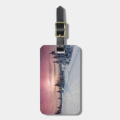 Eis und Schnee | Lillehammer, Norwegen Gepäckanhänger (Vorderseite vertikal)