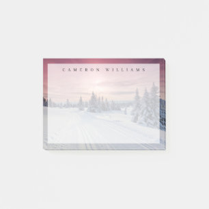 Eis und Schnee Lillehammer, Norwegen Post-it Klebezettel