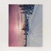 Eis und Schnee | Lillehammer, Norwegen Puzzle (Vertikal)