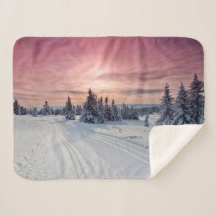 Eis und Schnee   Lillehammer, Norwegen Sherpadecke