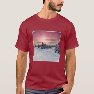 Eis und Schnee Lillehammer, Norwegen T-Shirt