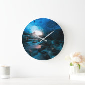 Eis und Schnee | Mendenhall Glacier, Juneau, Alask Große Wanduhr (Zuhause)