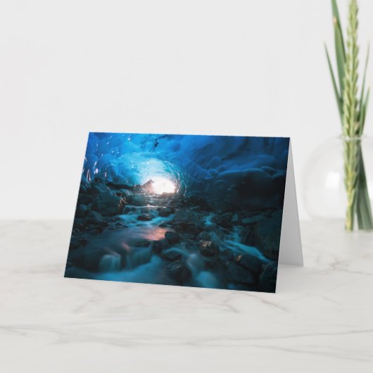 Eis und Schnee | Mendenhall Glacier, Juneau, Alask Karte (Vorderseite)