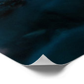 Eis und Schnee | Mendenhall Glacier, Juneau, Alask Poster (Ecke)