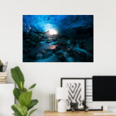 Eis und Schnee | Mendenhall Glacier, Juneau, Alask Poster (Heimbüro)