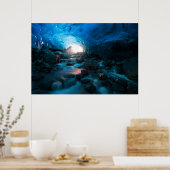 Eis und Schnee | Mendenhall Glacier, Juneau, Alask Poster (Küche)