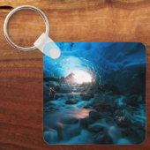 Eis und Schnee | Mendenhall Glacier, Juneau, Alask Schlüsselanhänger (Vorderseite)