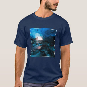 Eis und Schnee Mendenhall Glacier, Juneau, Alask T-Shirt