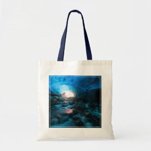 Eis und Schnee   Mendenhall Glacier, Juneau, Alask Tragetasche