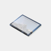 Eis und Schnee | Milky Way Baltoro Glacier, Pakist Post-it Klebezettel (angewinkelt)