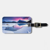 Eis und Schnee | Mt. Rundle, Kanada Gepäckanhänger (Vorderseite horizontal)