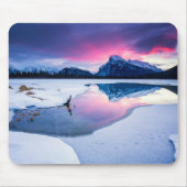Eis und Schnee | Mt. Rundle, Kanada Mousepad (Vorne)