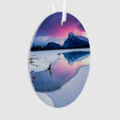 Eis und Schnee | Mt. Rundle, Kanada Ornament (Vorderseite)