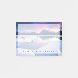 Eis und Schnee   Mt. Rundle, Kanada Post-it Klebezettel