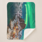 Eis und Schnee | Nordlichter, Norwegen Sherpadecke (Vorderseite)