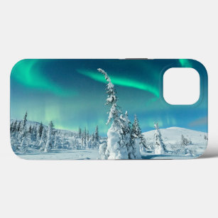 Eis und Schnee   Northern Lights, Lappland, Finnla Case-Mate iPhone Hülle