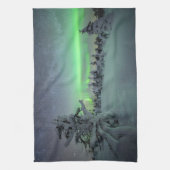 Eis und Schnee | Pallas-Yllastunturi-Nationalpark Geschirrtuch (Vertikal)