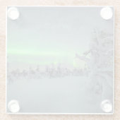 Eis und Schnee | Pallas-Yllastunturi-Nationalpark Glasuntersetzer (Rückseite)