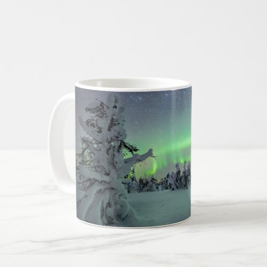 Eis und Schnee | Pallas-Yllastunturi-Nationalpark Kaffeetasse (Vorderseite Links)
