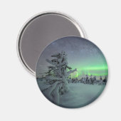 Eis und Schnee | Pallas-Yllastunturi-Nationalpark Magnet (Vorderseite/Rückseite)