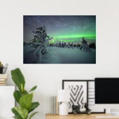 Eis und Schnee | Pallas-Yllastunturi-Nationalpark Poster (Heimbüro)