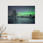 Eis und Schnee | Pallas-Yllastunturi-Nationalpark Poster (Küche)