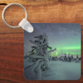 Eis und Schnee | Pallas-Yllastunturi-Nationalpark Schlüsselanhänger (Vorderseite)