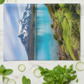 Eis und Schnee | Pehoe-See, Patagonia, Chile Geschirrtuch (Gefaltet)