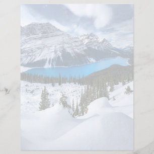 Eis und Schnee Peyto-See, Kanadische Rockies