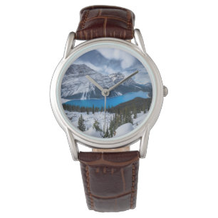 Eis und Schnee Peyto-See, Kanadische Rockies Armbanduhr