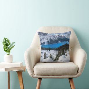 Eis und Schnee Peyto-See, Kanadische Rockies Kissen