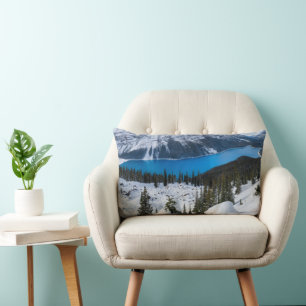 Eis und Schnee Peyto-See, Kanadische Rockies Lendenkissen