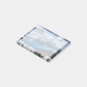 Eis und Schnee | Peyto-See, Kanadische Rockies Post-it Klebezettel (angewinkelt)