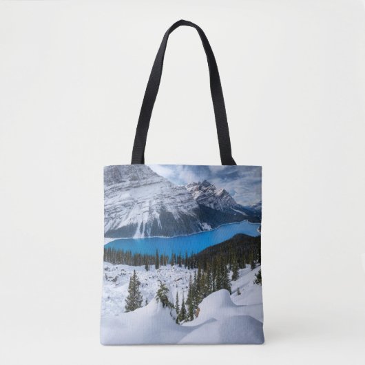 Eis und Schnee | Peyto-See, Kanadische Rockies Tasche (Vorderseite)