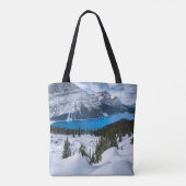Eis und Schnee | Peyto-See, Kanadische Rockies Tasche (Rückseite)