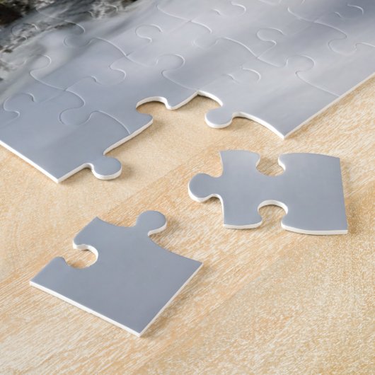 Eis und Schnee | Pine Woodland, Österreich Puzzle (Seite)