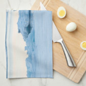 Eis und Schnee | Polar Bear Iceberg Norwegen Geschirrtuch (Viertel Falte)