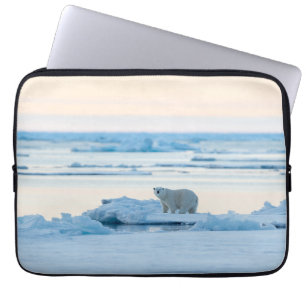 Eis und Schnee   Polar Bear Iceberg Norwegen Laptopschutzhülle