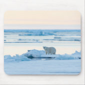 Eis und Schnee | Polar Bear Iceberg Norwegen Mousepad (Vorne)