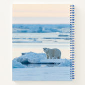 Eis und Schnee | Polar Bear Iceberg Norwegen Notizblock (Rückseite)