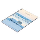 Eis und Schnee | Polar Bear Iceberg Norwegen Notizblock (Linke Seite)