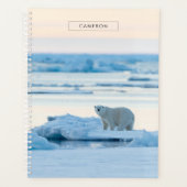 Eis und Schnee | Polar Bear Iceberg Norwegen Planer (Vorderseite)