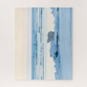 Eis und Schnee | Polar Bear Iceberg Norwegen Puzzle (Vertikal)