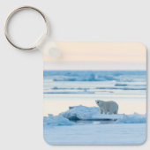Eis und Schnee | Polar Bear Iceberg Norwegen Schlüsselanhänger (Vorderseite)