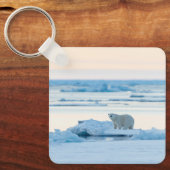 Eis und Schnee | Polar Bear Iceberg Norwegen Schlüsselanhänger (Vorderseite)